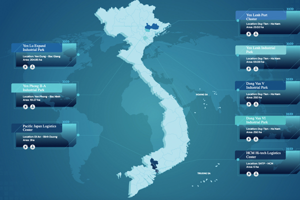 Sa bàn ảo các KCN của Western Pacific Group